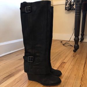 Size 8.5 Vince Camuto Black Autumn Boots